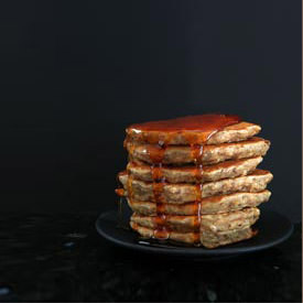 Vegan Oatmeal & Banana Pancakes