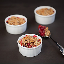 Sour Cherry Crumble
