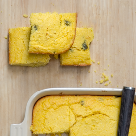 Fresh Corn and Jalapeño Cornbread
