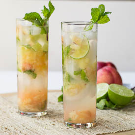 Nectarine Mojitos