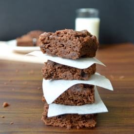 Eggless Zucchini Brownies