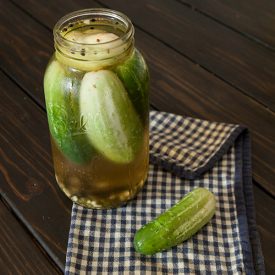 Half Sour Pickles