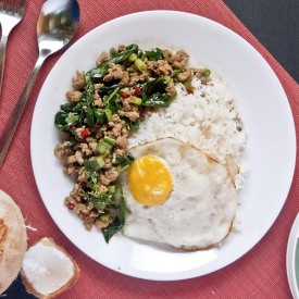 Thai Minced Pork With Holy Basil
