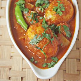 Indian Spicy Egg Curry