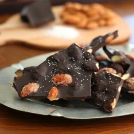 Dark Sea Salt Almond Bark