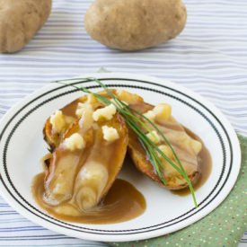 Lazy Baked Potato Poutine