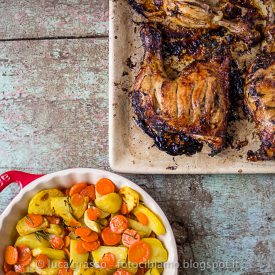 Chicken Legs with Lemon and Mustard