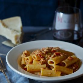 Rigatoni with Sausage Sauce