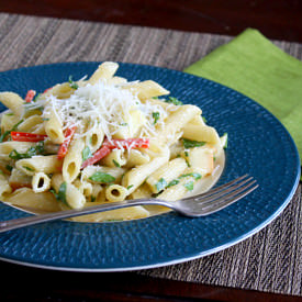 Smoked Mozzarella Pasta