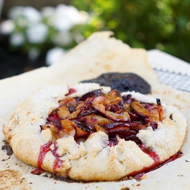 Plum Crostata