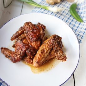 Peanut Butter Chicken Wings