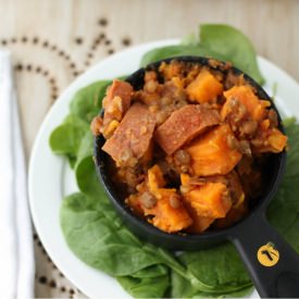 Lentil and Sweet Potato Salad