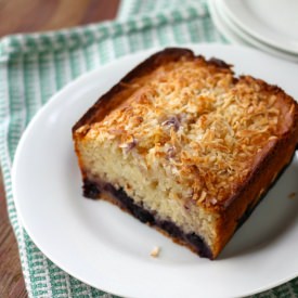 Eggless Blueberry Bread