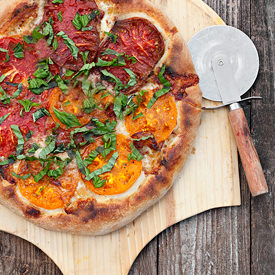 Heirloom Tomato Pizza