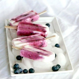 Blueberry Lemonade Pops
