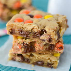 Loaded Chocolate Chip Cookie Bars