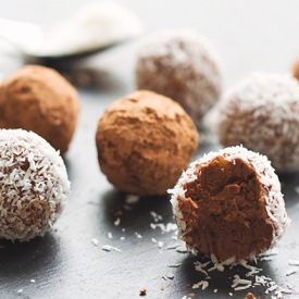 Chestnut Chocolate Truffles