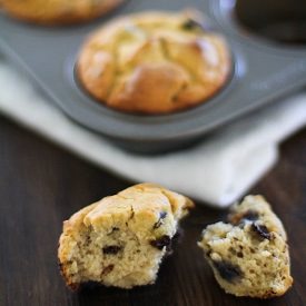 Blueberry Chocolate Chunk Muffins