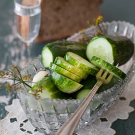 Salted Cucumbers