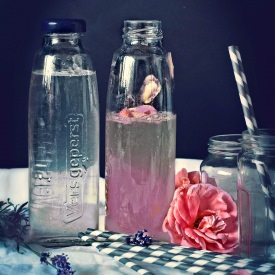 Lavender Soda + Rosewater soda