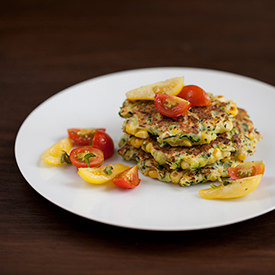 Zucchini Corn Fritters