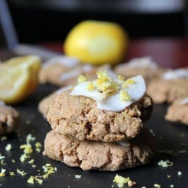Lemon Almond Coconut Cookies