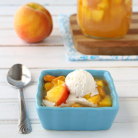 Homemade Peach Pie Filling