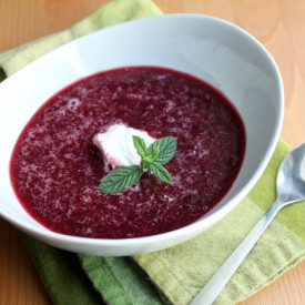 Chilled Cherry Soup