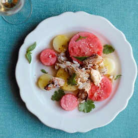 Thai Crab Watermelon Sandwich