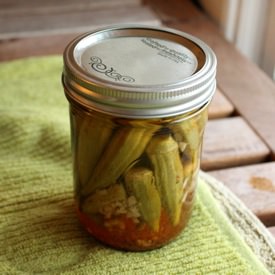 Creole-Spiced Pickled Okra