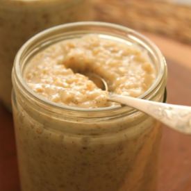Vanilla Steel Cut Oats Pudding