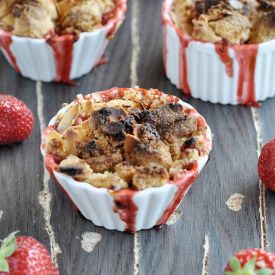 Strawberry Rhubarb Crumble