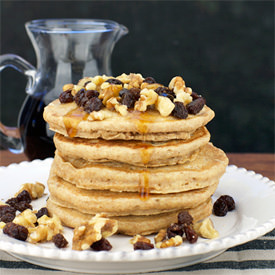 Low-Fat Whole Wheat Pancakes