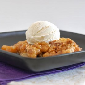 Stone Fruit & Macadamia Nut Cobbler