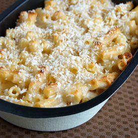 Baked White Cheddar Pasta