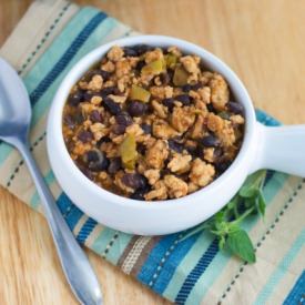 Black Bean and Turkey Chili