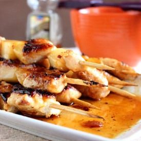 Chicken and Pineapple Skewers