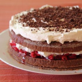 Chocolate Sour Cherry Cake