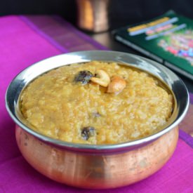 Akkaravadisal/Rice Lentil Pudding