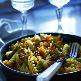 Pasta with Mussels and White Wine