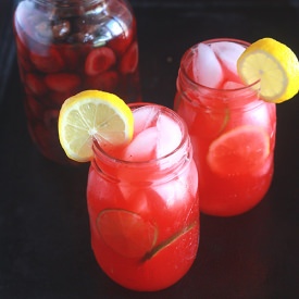Cherry Berry Vodka Lemonade