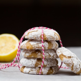 Lemon Crinkle Cookies
