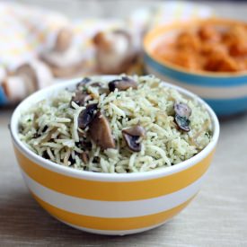 Mushroom Pulao