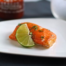 Tequila & Sriracha Glazed Salmon