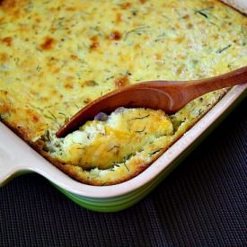 Summer Squash Custard