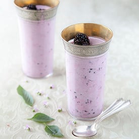 Blackberry Syllabub