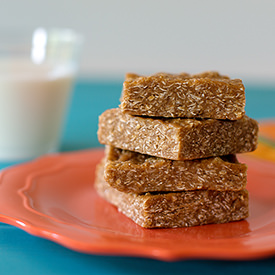 Chewy Snickerdoodle Granola Bars