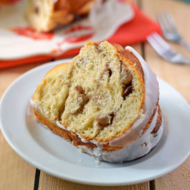 Honey Swirl Coffee Cake