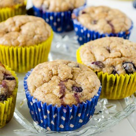 Blueberry Banana Muffins