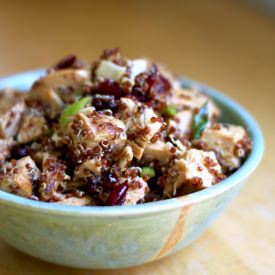 Quinoa Cranberry Chicken Salad